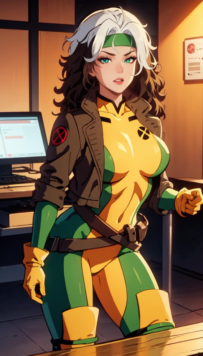 Rogue | X-Men Animated Series (cartoon character) | ownwaifu image by ownwaifu