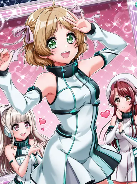 Style/noa/saki/miiko/ibuki/towa/kurumi/hayate/miyu/michiru/kokoa/haruna/lumina [D4DJ]