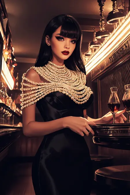 Pearl Shawl/Neckpiece 1.5 and XL