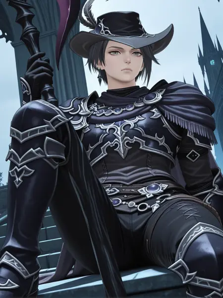 Zero - Final Fantasy XIV - | Illustrious XL | - COMMISSION by YeiyeiArt