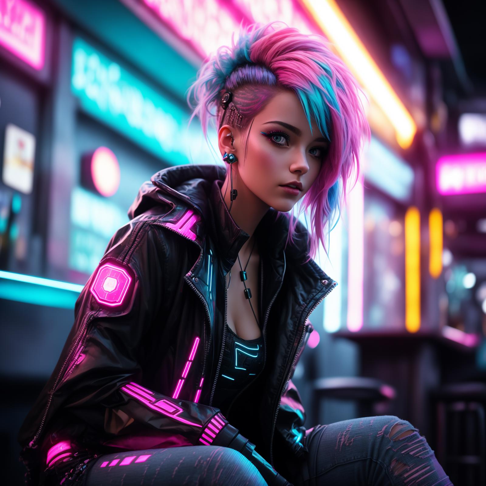 CyberPunk image by vrgamedevgirl