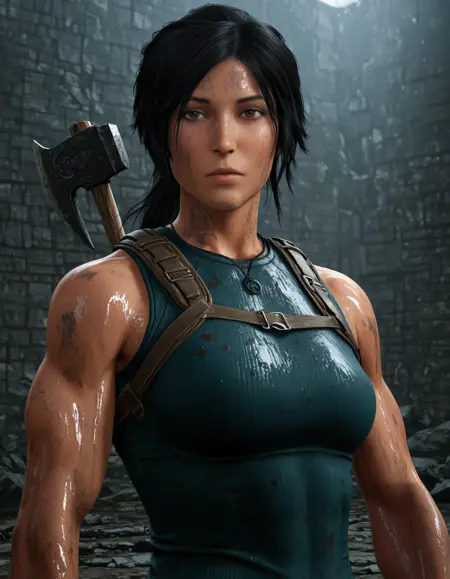 Lara Croft - Shadow of the Tomb Raider | Game character | IllustriousXL