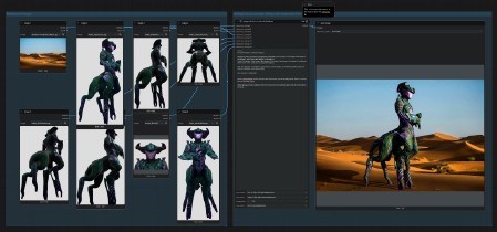 FLUX.2 [klein] image edit 9B distilled 8 ref image and lora workflow High Res 8 Referenc Image