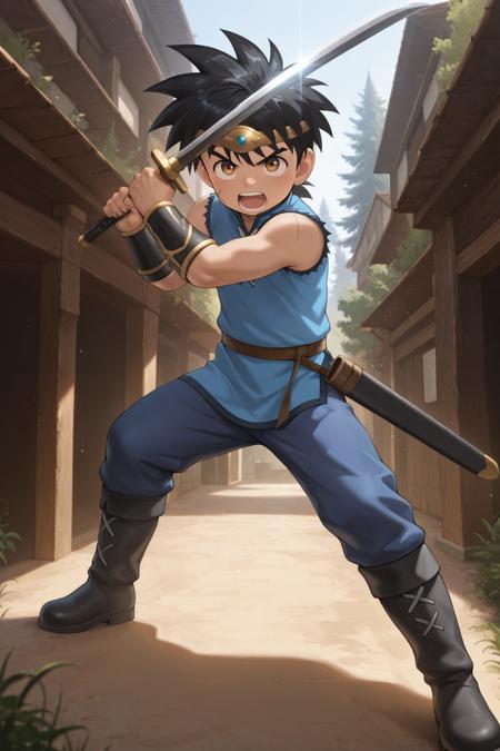 Dai - Dragon Quest - (Illustrious) [Commission] Fanart