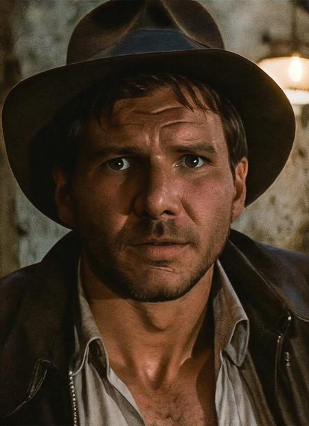 RAW photo, sksman, (high detailed skin:1.2), 8k uhd, dslr, soft lighting, high quality, film grain, Fujifilm XT3, <lyco:Indiana Jones:1.2>