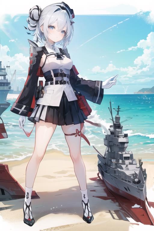 Jade_(azur lane) 亚德 （阿黛尔）碧蓝航线 images generated with AI