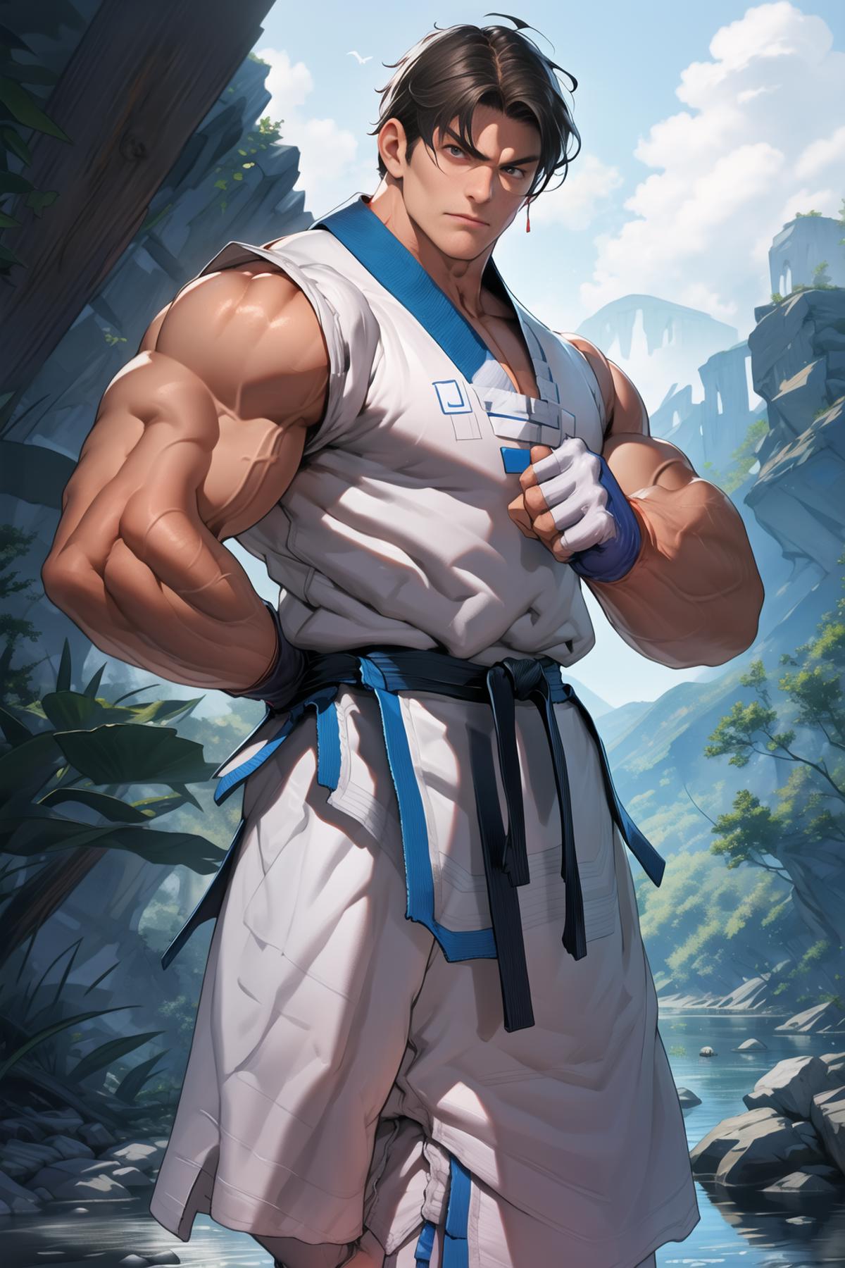 Kim Kaphwan [King of Fighters] image by DoctorStasis