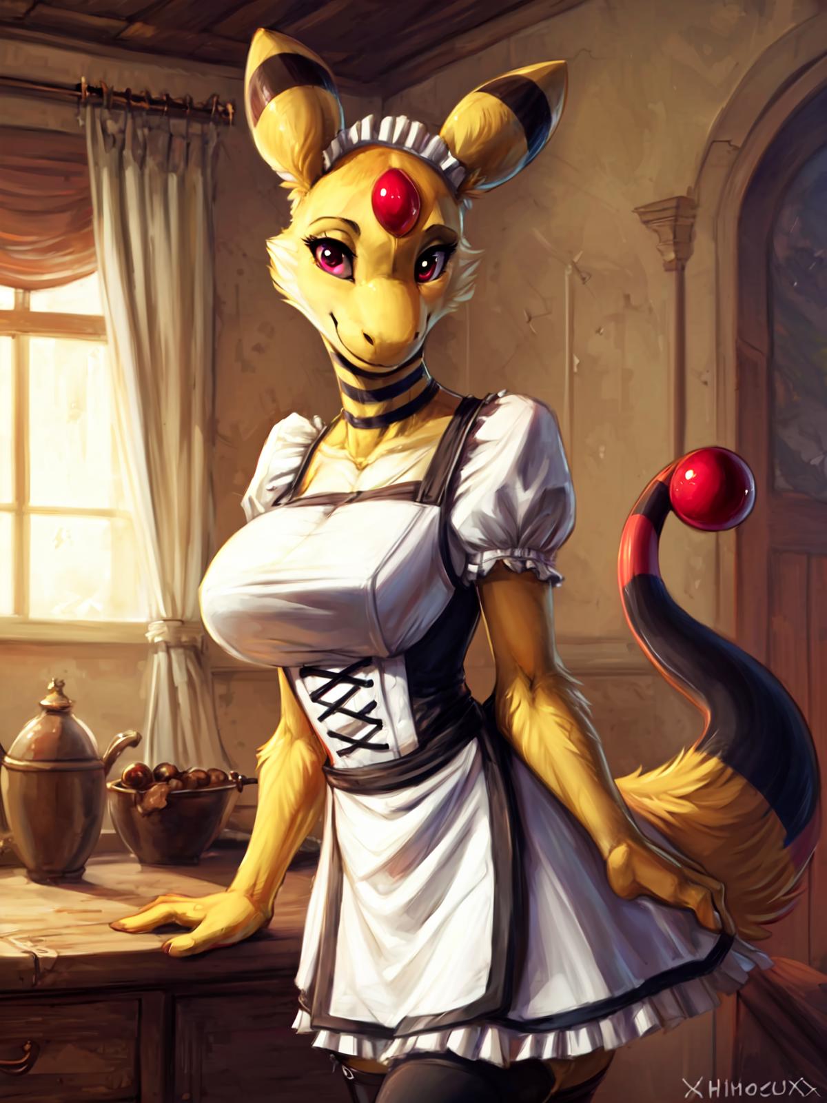 Ampharos image by neilarmstron12