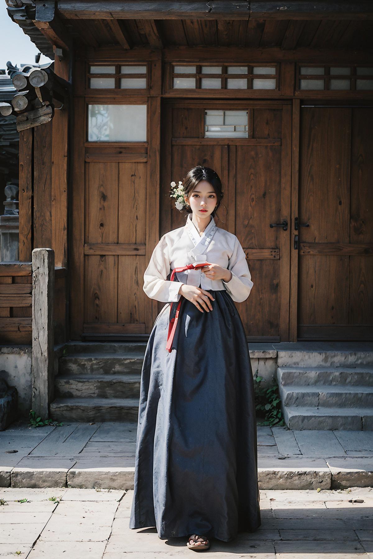 Female Noble Class Hanbok - Korea Clothes image by BWING