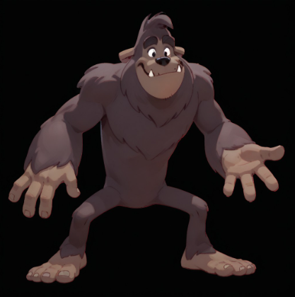 Gavin the Bigfoot (Ducktales) V1