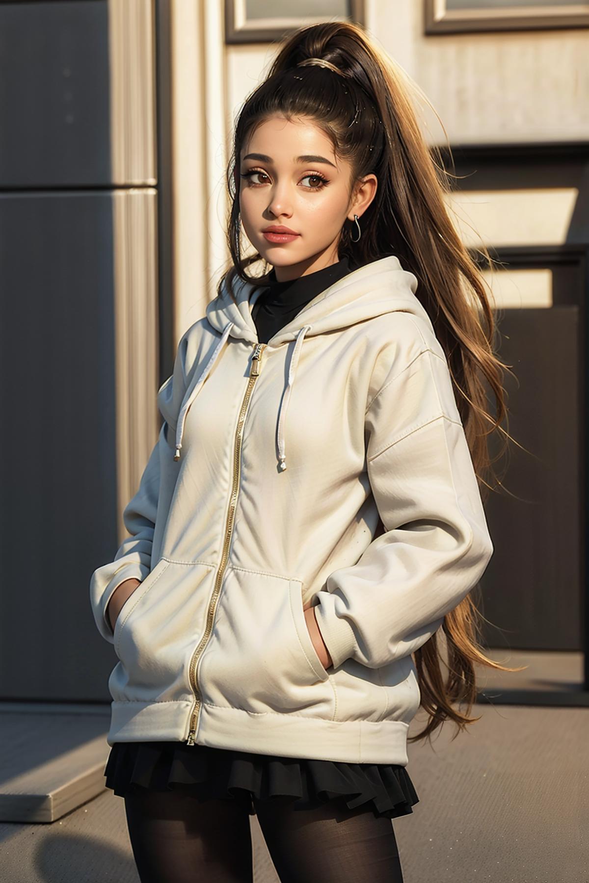 ariana grande - Photorealistic image by shadowrui