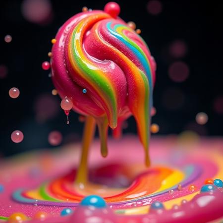 Rainbow Slime HQ - FLUX V1
