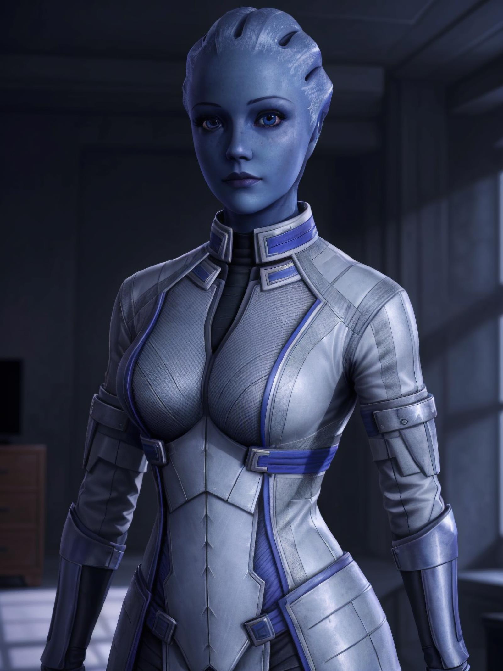 Liara T'Soni (Mass Effect) LoRA image by Taloji