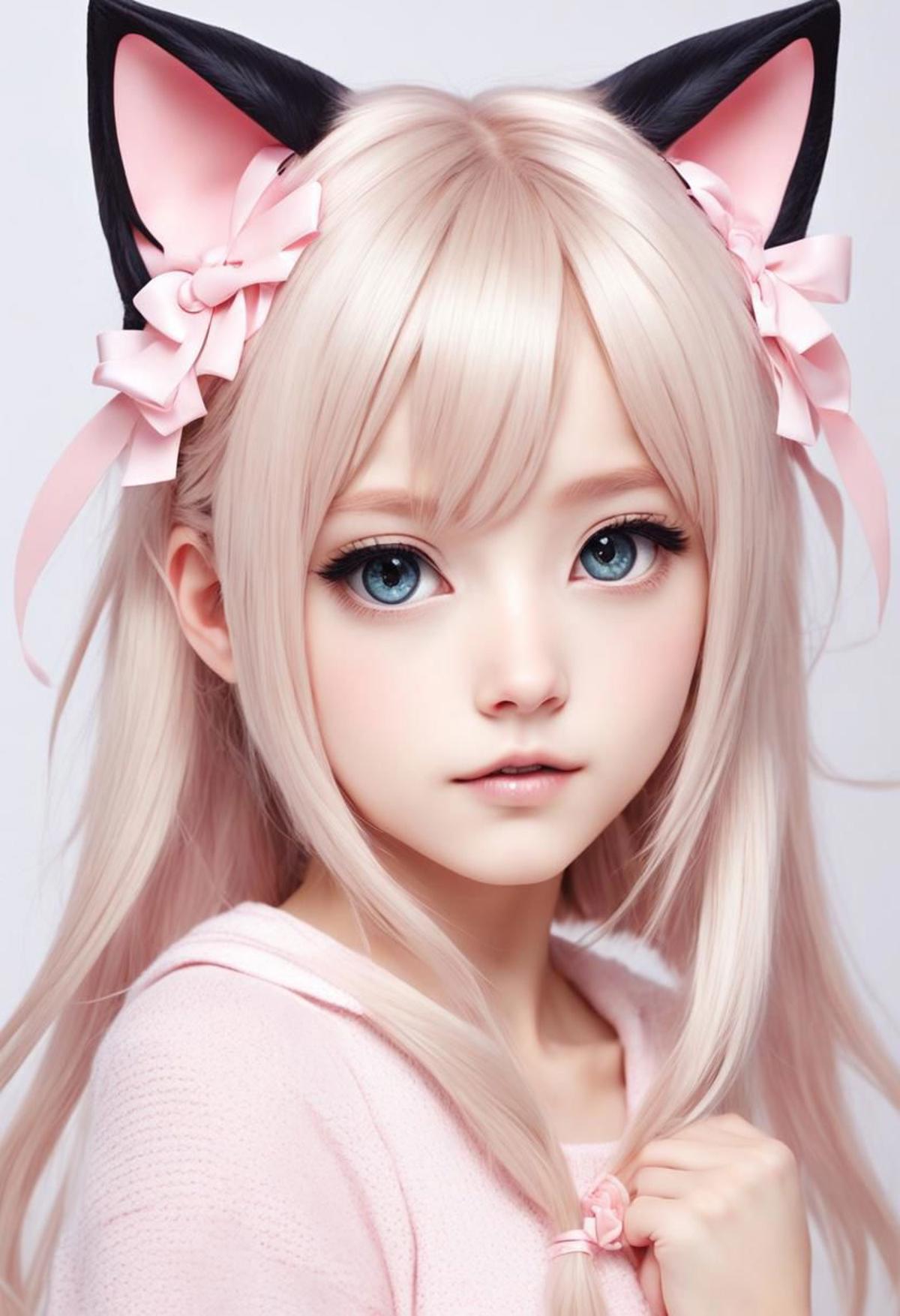 【XL】绪儿-自用脸模 face model image by hitkeunggor