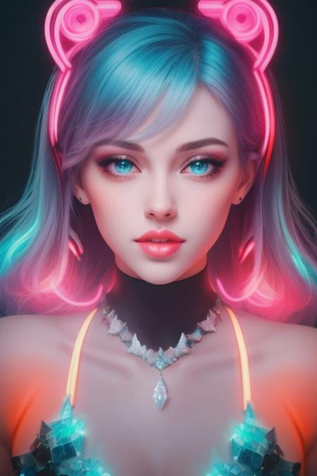 gorgeous neon diamond,
