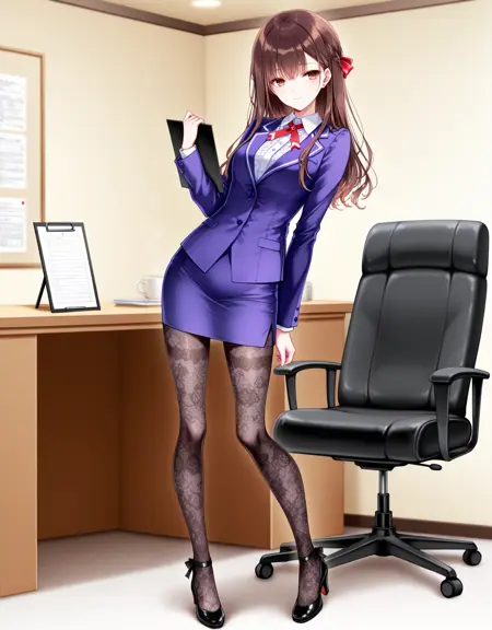 [clothing]Lace Pantyhose/ 蕾丝裤袜