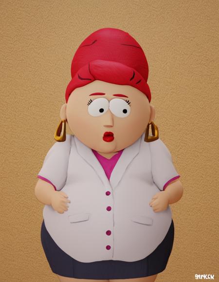 Sheila Broflovski (South Park) PonyXL v1.0