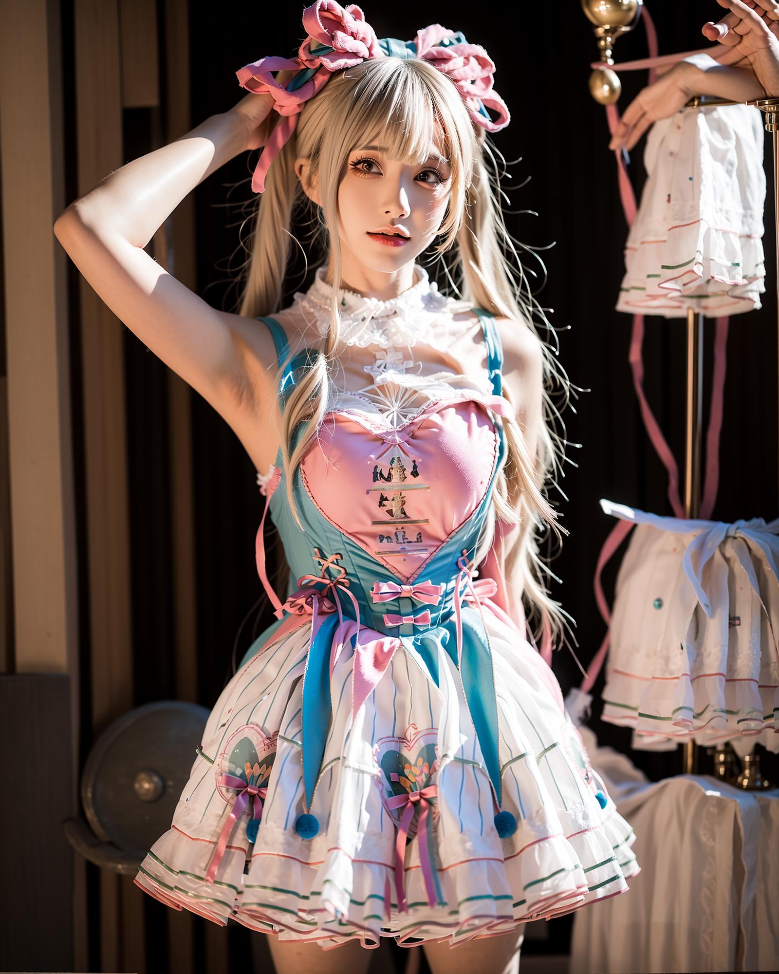 Sweet style dress | 甜美风裙子 image by Kaix