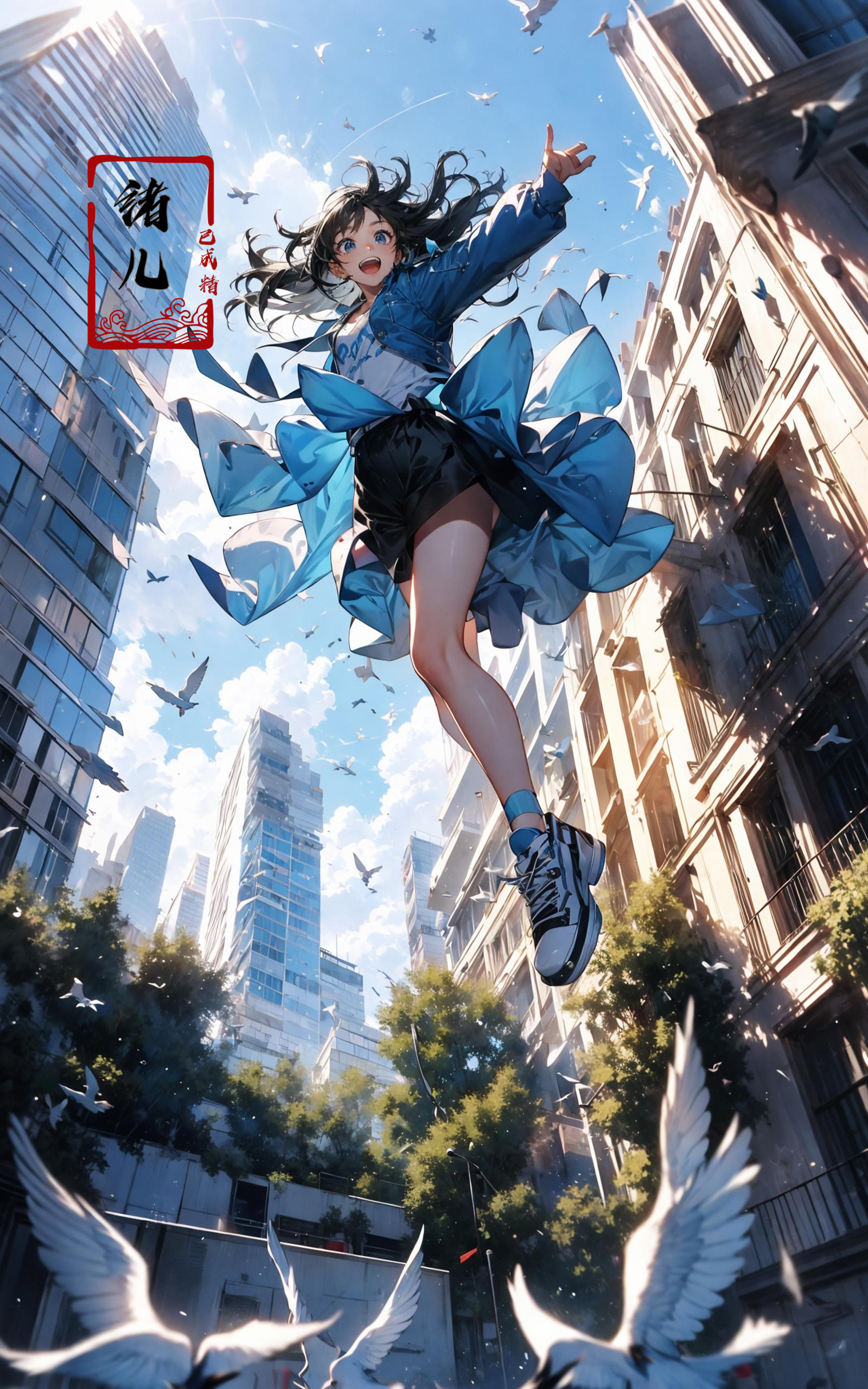 绪儿-跳跃构图 Jumping image by XRYCJ