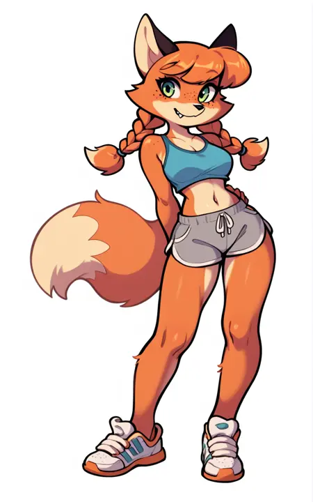 Patricia Mac Sionnach - FOX-POP [SD 1.5/PonyXL/Illustrious]