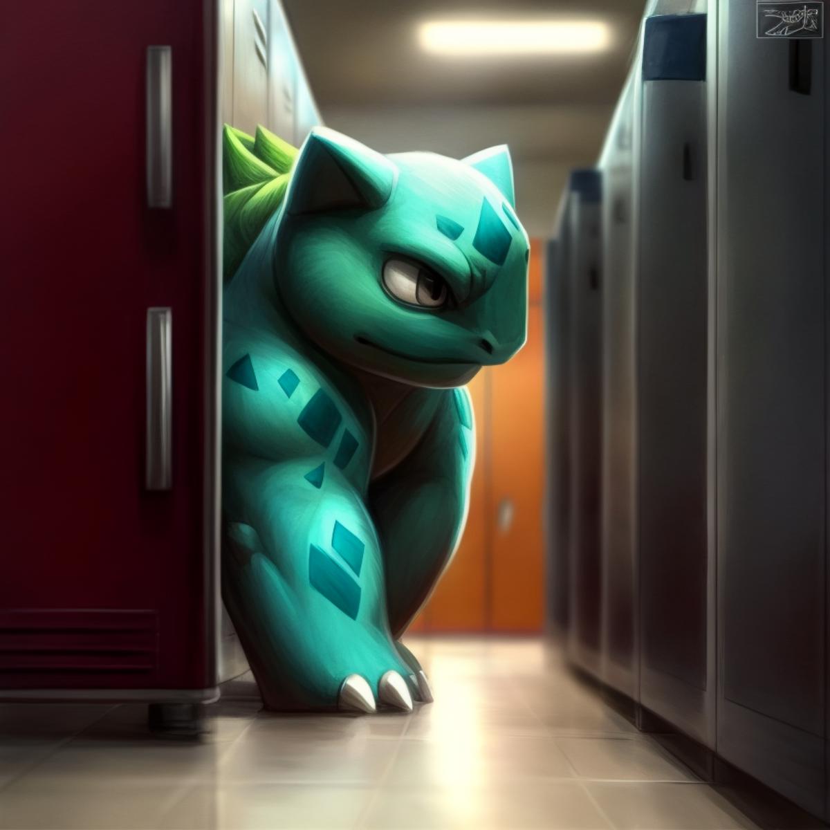 Bulbasaur (Pokemon) (Pokedex #0001) image by ivragi