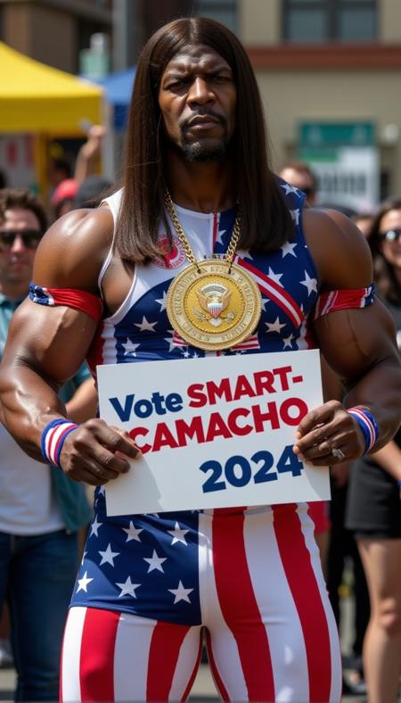 President Dwayne Camacho - Idiocracy - Flux1.D v1.0 Flux1.D