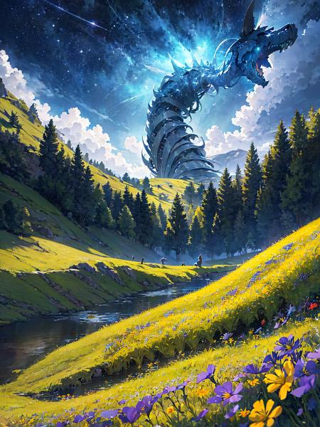 absurdres, highres, ultra detailed, (1 female:1.3),
BREAK
(, Design a serene grassland scene, with rolling hills, wildflowers, and a peaceful, open atmosphere.:1.7)
BREAK
, Create an image of a giant creature, towering over its surroundings, with immense strength and presence.
BREAK
, Create a stunning starry sky image, with long exposures capturing the beauty and movement of celestial bodies.
BREAK
, Design a flower field setting, with blooming flowers, vivid colors, and a sense of growth and renewal.
BREAK
, Design a contemplative scene, with a subject lost in thought, revealing their introspective and reflective nature.
BREAK
(, Illustrate an image using soft pastel colors, with a gentle, dreamy quality and a focus on light and atmosphere.:1.6)