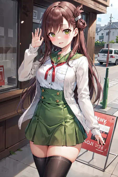 Wakasa Yuri 若狭悠里 / Gakkou Gurashi!