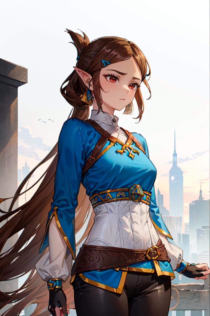 Zelda Costume (Breath of the Wild) (WIP, see description) image by Maxetto
