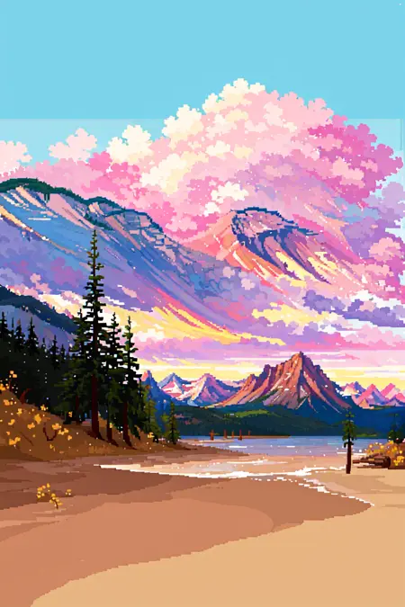 Fake pix art