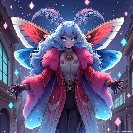 Qelm's mothgirls - Bigeyes