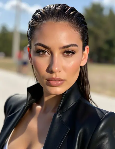 [Concept] Slicked Back Hair Style