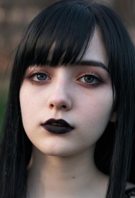 (((top-priority))), real-life, goth-girlfriend, split ambient twilight light, shallow focus, realistic shadows, ideal, vellus hairs, best image, best quality, depth of field, perfect composition, suggestive:1.2,