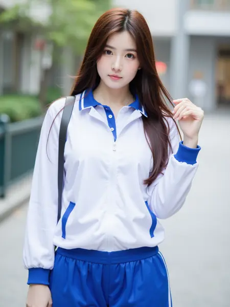 X学生冬季运动校服School Uniform(Lib)