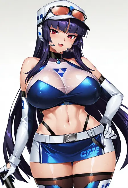Racing Queen Murasaki Costume - Action Taimanin [ Illustrious ]