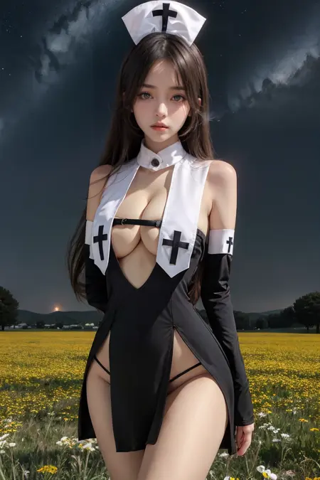 Sleepwear uniform tempting nun work clothing|睡衣制服诱惑修女职业装