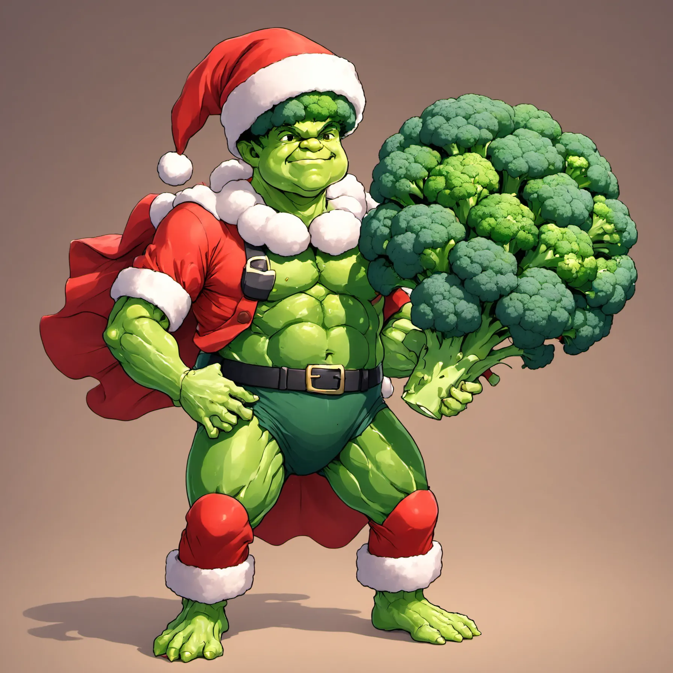 X'mas Broccoli Man SDXL LoRA image by tkvier