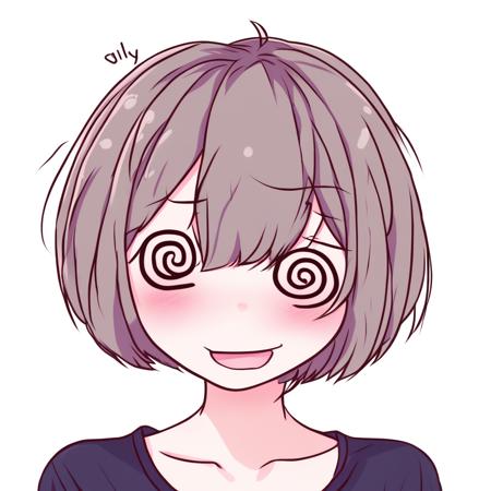 Anime eyes X and @ V1