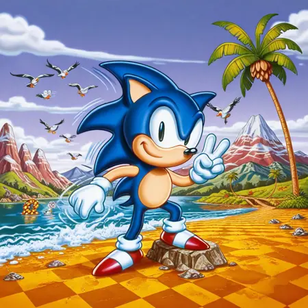 Greg Martin Sonic Style [Illustrious]