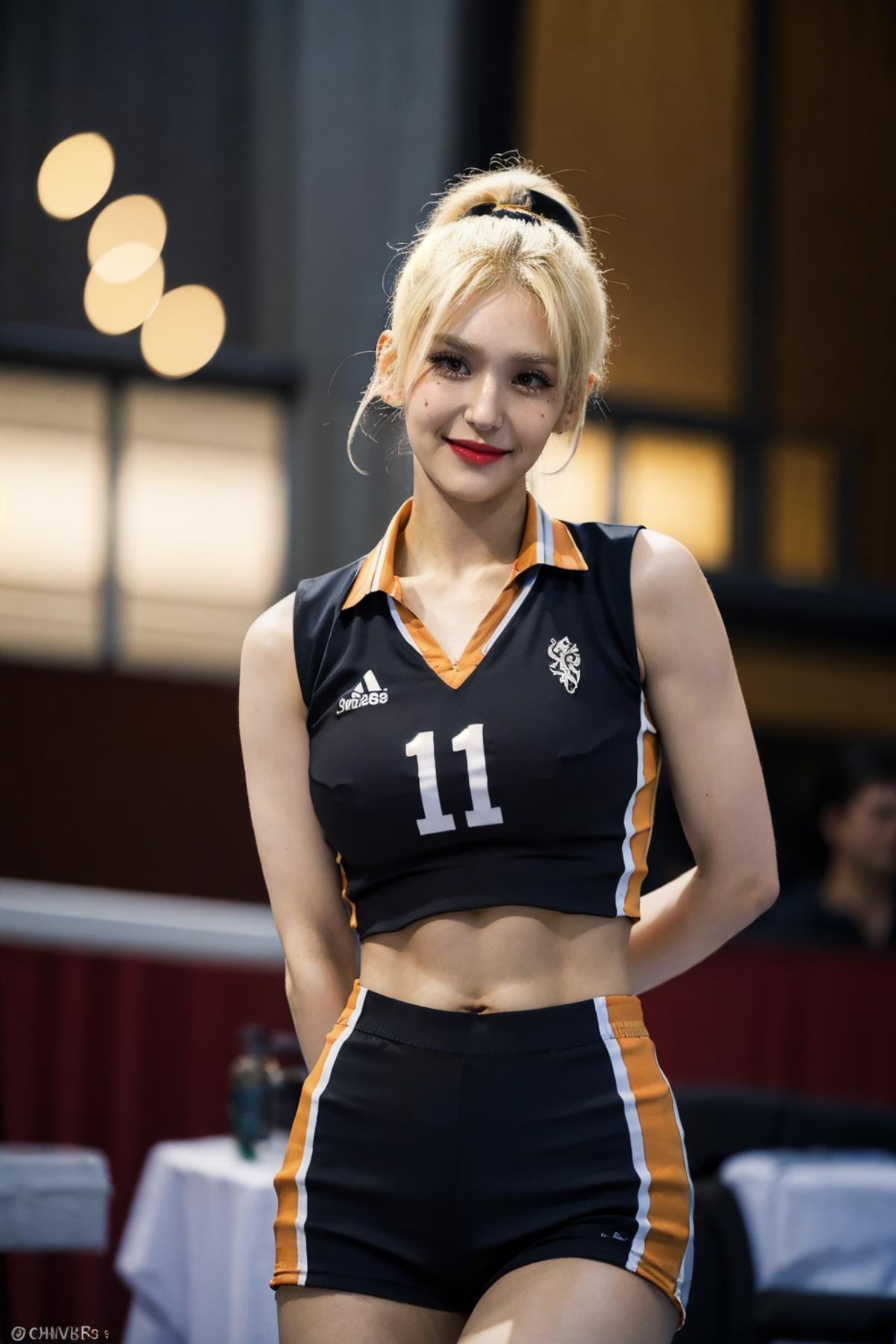 Karasuno sleeveless uniform - Haikyuu! image by supashy