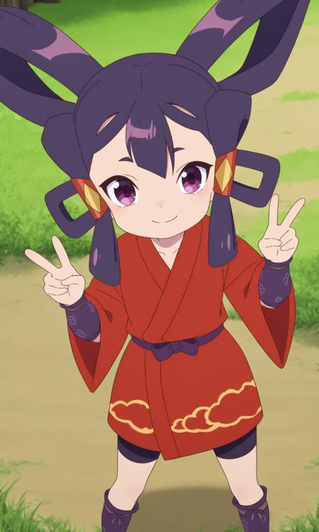 Sakuna - (Sakuna: Of Rice and Ruin) Pony / Illustrious - Commission Illustrious