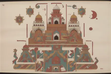 Mixtec Codex - historic Mesoamerican style