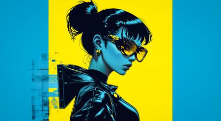 ORIGINAL PROMPT: 90s science fiction anime in the style of cowboy bebop, moebius, done as graphic novel art, using complementary color palette.A depiction of the Cowboy Bebop anime character, Faye Valentine.
PRODUCTION PROMPT: Original prompt was used. <lora:cg_concept_style:0.64> <lora:dr_diffusion_negative_detail_enhancer_pnte_2_0:-0.42>