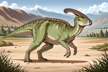 parasaurolophus illustrious