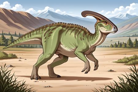 parasaurolophus illustrious V1