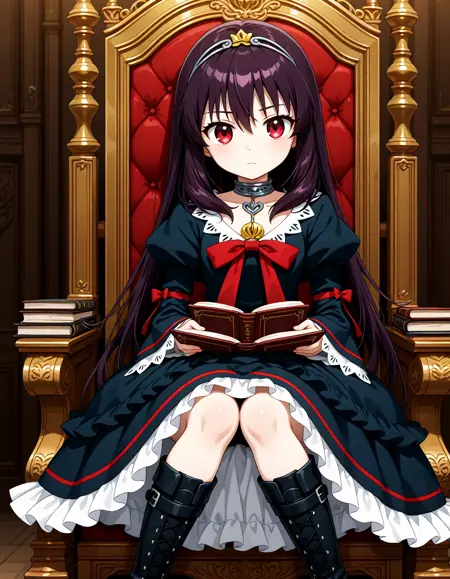 Dalian / Black Biblioprincess / ダリアン / 黒の読姫 / The Mystic Archives of Dantalian / Dantalian no Shoka / ダンタリアンの書架