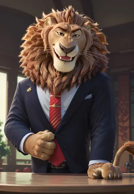 Mayor Lionheart (Zootopia) - Pony