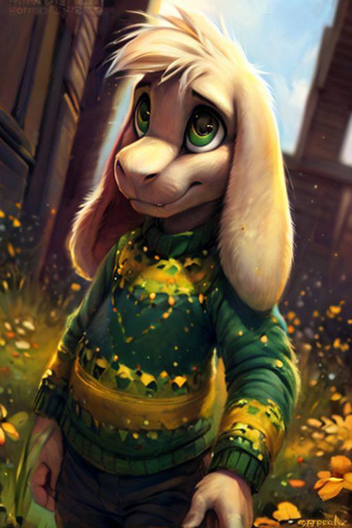 Asriel Dreemurr image by r545n