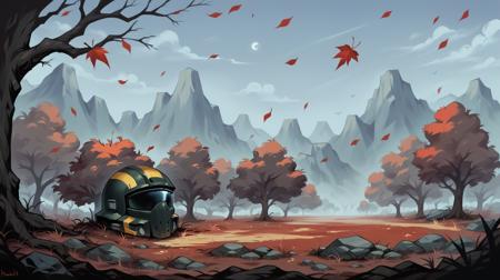 Helmet on the ground (PonyXL) Helmet on the ground (PonyXL)