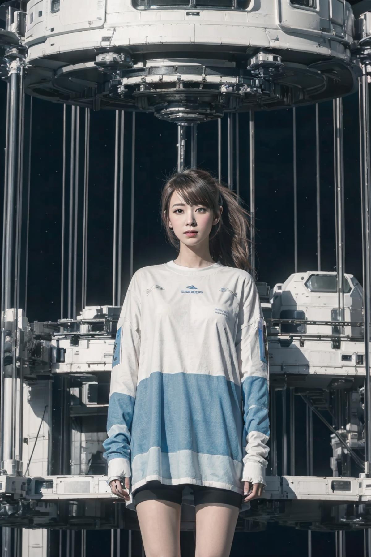 Space elevator太空电梯 image by longxxxx